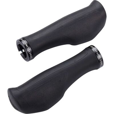 BBB ErgoFix Handgriffe - Ergonomisch - 132 mm - Schwarz - Fahrradlenkergriffe BBB ErgoFix Handgriffe - Ergonomisch - 132 mm - Schwarz - Fahrradlenkergriffe