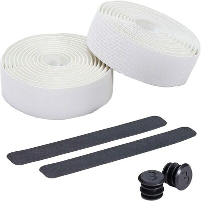 BBB Cycling Nastro per Manubri - Bianco - Microfibra Ammortizzante BBB Cycling Nastro per Manubri - Bianco - Microfibra Ammortizzante