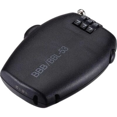 BBB BBL 53 Zamek na kabel - Czarny - 1,6mm x 670mm - Zamek BBB BBL 53 Zamek na kabel - Czarny - 1,6mm x 670mm - Zamek