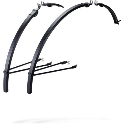 BBB Cycling SlimGuard BFD-22 Mudguards - Black - Set BBB Cycling SlimGuard BFD-22 Mudguards - Black - Set