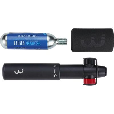 BBB Cycling BMP-33S Co2 Blaster Mini Pompka - Lekka, Prosta, Bezpieczna BBB Cycling BMP-33S Co2 Blaster Mini Pompka - Lekka, Prosta, Bezpieczna