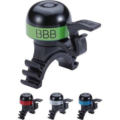 BBB MiniFit Grün Fahrradklingel - Fahrradtyp BBB MiniFit Grün Fahrradklingel - Fahrradtyp