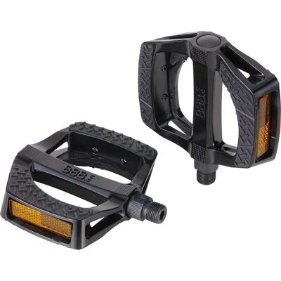 BBB ErgoRide - Pedales pour VTT / E-bike - Aluminium 9/16 - Antidérapant BBB ErgoRide - Pedales pour VTT / E-bike - Aluminium 9/16 - Antidérapant