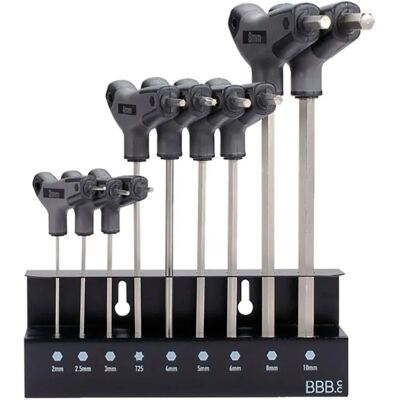 BBB Hex T Inbus- und Torx-Schlüsselsatz - Werkzeugsatz BBB Hex T Inbus- und Torx-Schlüsselsatz - Werkzeugsatz