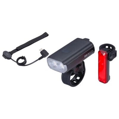 BBB Cycling - StrikeDuo 1200 Combo - Frontlys 1200lm - Bike lights set BBB Cycling - StrikeDuo 1200 Combo - Frontlys 1200lm - Bike lights set
