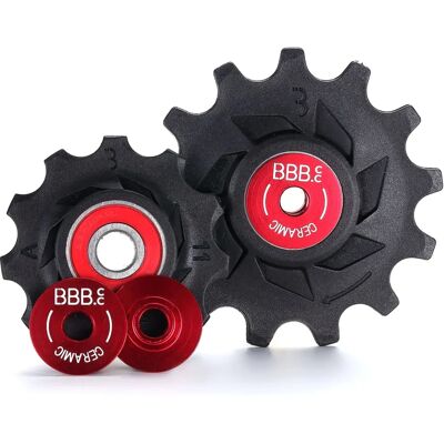Dérailleur vélo BBB BDP-18 - Shimano 11 vitesses, roulements en céramique, durable Dérailleur vélo BBB BDP-18 - Shimano 11 vitesses, roulements en céramique, durable