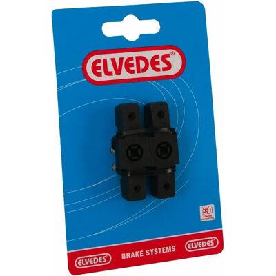 Elvedes Fahrradbremsbeläge für Magura HS11/HS33 - 50x17mm Schwarz Elvedes Fahrradbremsbeläge für Magura HS11/HS33 - 50x17mm Schwarz