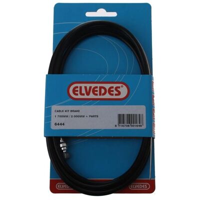 Elvedes - 6444 - 1800/2000 mm - Universel - Jeu de câble de frein arrière - Publicité Elvedes - 6444 - 1800/2000 mm - Universel - Jeu de câble de frein arrière - Publicité