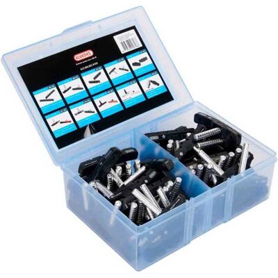 Elvedes Shimano Bremsbelag-Set - 50 Stück, Schwarz/Silber, 72mm - Bremsbeläge Elvedes Shimano Bremsbelag-Set - 50 Stück, Schwarz/Silber, 72mm - Bremsbeläge