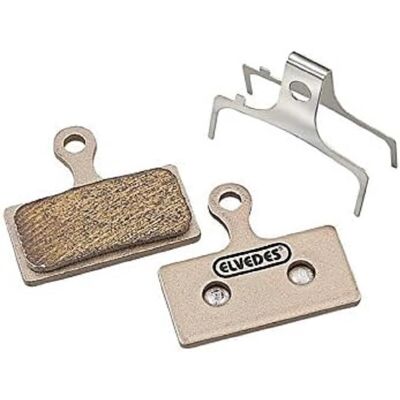Kit de Plaquettes de Frein Elvedes Shimano - M666, M785, M985 - Sinterisé - Publicité Kit de Plaquettes de Frein Elvedes Shimano - M666, M785, M985 - Sinterisé - Publicité
