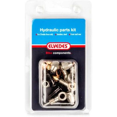 Kit de pièces de frein à disque hydraulique Elvedes en acier inoxydable - M666 M675 M785 M985 - Accessoires pour freins - Publicité Kit de pièces de frein à disque hydraulique Elvedes en acier inoxydable - M666 M675 M785 M985 - Accessoires pour freins - Publicité