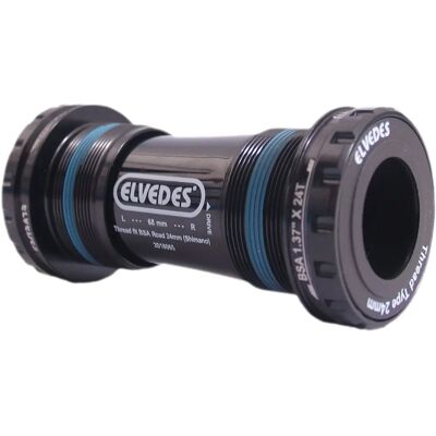 Cubo pedali Elvedes Shimano BSA - 68mm, Nero Cubo pedali Elvedes Shimano BSA - 68mm, Nero