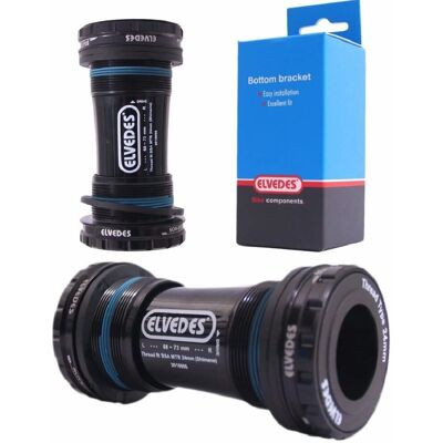 Boîtier de pédalier Elvedes Shimano BSA 68-73mm - Bottom Bracket - Publicité Boîtier de pédalier Elvedes Shimano BSA 68-73mm - Bottom Bracket - Publicité