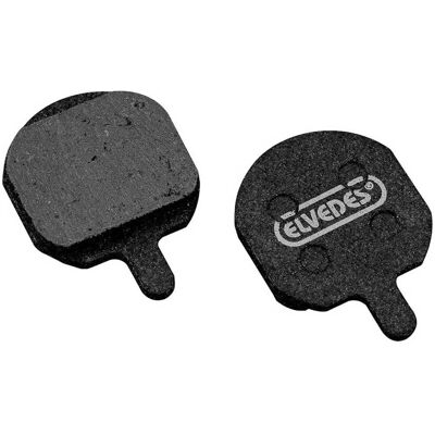 Pastillas de freno Elvedes para bicicleta - Carbono metálico negro, MX-2/MX-3/MX-4 Pastillas de freno Elvedes para bicicleta - Carbono metálico negro, MX-2/MX-3/MX-4