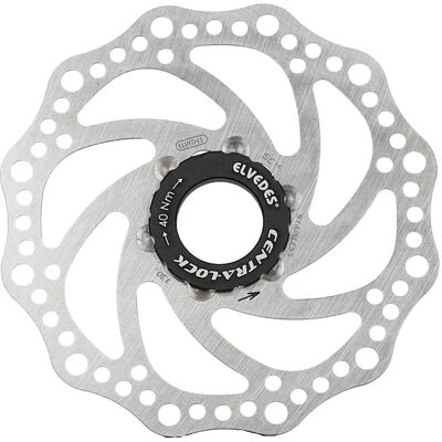 Disque de frein pour vélo Elvedes Modèle SC14 - 140mm Acier inoxydable - Publicité Disque de frein pour vélo Elvedes Modèle SC14 - 140mm Acier inoxydable - Publicité