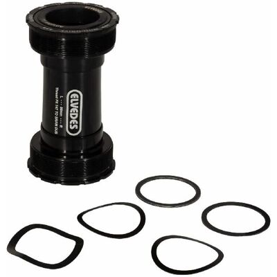 Cuscinetto pedivella Elvedes SRAM DUB T47 Nero 86mm Cuscinetto pedivella Elvedes SRAM DUB T47 Nero 86mm