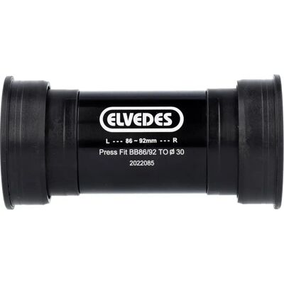 Boîtier de pédalier ELVEDES Pressfit bb86/92 - 41mm - Noir - Publicité Boîtier de pédalier ELVEDES Pressfit bb86/92 - 41mm - Noir - Publicité