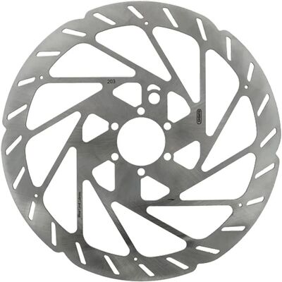 Disco freno Elvedes argento Ø180mm con sensore magnetico Disco freno Elvedes argento Ø180mm con sensore magnetico