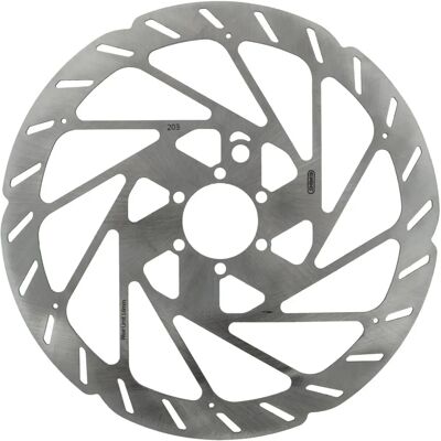 Disco freno argento Elvedes 203mm 6 bulloni - Brake Disc Disco freno argento Elvedes 203mm 6 bulloni - Brake Disc