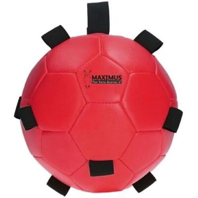 Maximus Ballon de Jeu Rouge - Ballon - Publicité Maximus Ballon de Jeu Rouge - Ballon - Publicité
