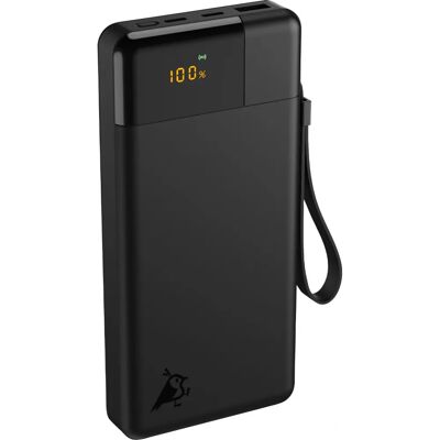 Aqiila Powerbank B20B - 20000mAh, 20W - Zwart - Powerbank Aqiila Powerbank B20B - 20000mAh, 20W - Zwart - Powerbank