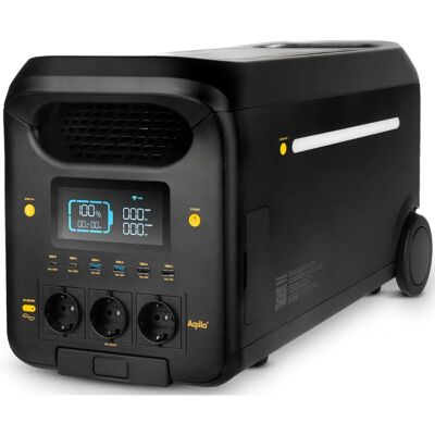 Aqiila S3000V2 Bärbar Powerstation - Litiumfosfat Aqiila S3000V2 Bärbar Powerstation - Litiumfosfat
