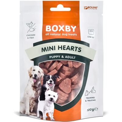 Boxby Puppy Mini Hearts - 3x100 g Boxby Puppy Mini Hearts - 3x100 g