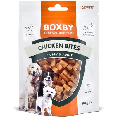 Boxby Chicken Bites - Luonnolliset koiran herkut Boxby Chicken Bites - Luonnolliset koiran herkut