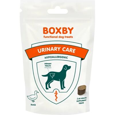 Przysmaki dla psów Boxby Urinary Care z kaczką - Wspierają układ moczowy Przysmaki dla psów Boxby Urinary Care z kaczką - Wspierają układ moczowy