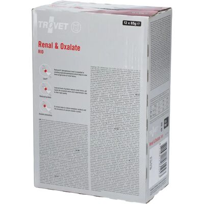 Régime rénal et oxalate pour chats - Poulet en sachet 12x85g - Publicité Régime rénal et oxalate pour chats - Poulet en sachet 12x85g - Publicité