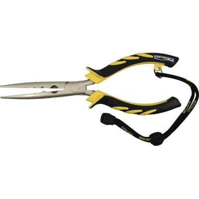 Spro Lange Spitzenzange - 23 cm - Edelstahl - Mehrzweck - Schwarz Spro Lange Spitzenzange - 23 cm - Edelstahl - Mehrzweck - Schwarz