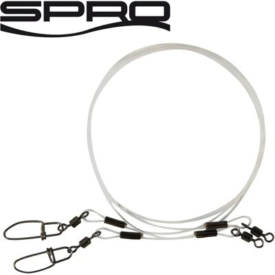 SPRO Leader 40 Cm Sølv - Fiskeline SPRO Leader 40 Cm Sølv - Fiskeline