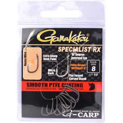 Gamakatsu G-carp Spezialist RX Einzelhaken - Angelhaken Gamakatsu G-carp Spezialist RX Einzelhaken - Angelhaken