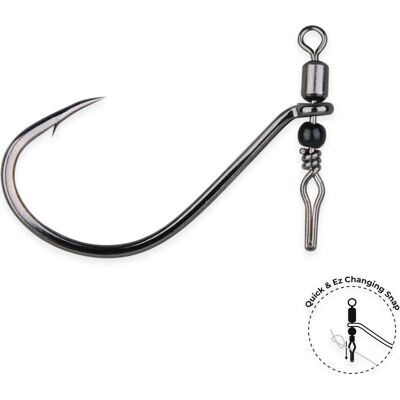 Gamakatsu Swivel Shot Angelhaken - Set mit 3 Gamakatsu Swivel Shot Angelhaken - Set mit 3