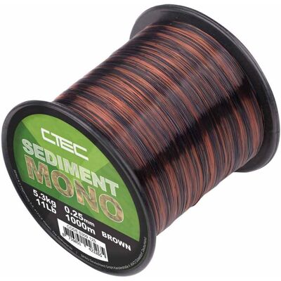 Ctec Sediment Monofilament - Ligne de Pêche Camouflage - Publicité Ctec Sediment Monofilament - Ligne de Pêche Camouflage - Publicité