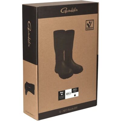 Gamakatsu G-Neo Boots - 43cm - Schwarz - Schuhe Gamakatsu G-Neo Boots - 43cm - Schwarz - Schuhe