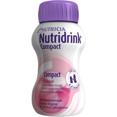 Danone Nutricia Nutridrink Compact - Erdbeere - Medizinisches Nahrungsergänzungsmittel Danone Nutricia Nutridrink Compact - Erdbeere - Medizinisches Nahrungsergänzungsmittel