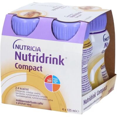Danone Nutricia Nutridrink Compact Kaffee - Medizinisches Produkt - 4x125ml Danone Nutricia Nutridrink Compact Kaffee - Medizinisches Produkt - 4x125ml