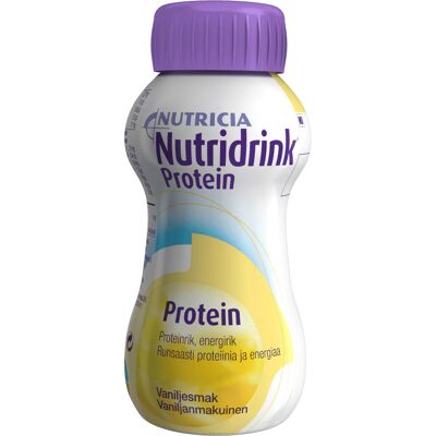 Nutridrink Vanilja Proteiini 4x200ml - Ravintotuki Nutridrink Vanilja Proteiini 4x200ml - Ravintotuki