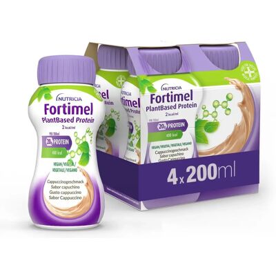 Fortimel Proteína vegetal 2 Kcal Cappuccino Fortimel Proteína vegetal 2 Kcal Cappuccino