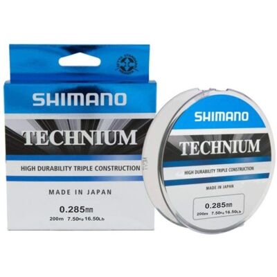 Shimano Šedá Technium 200m Příze - Příze Shimano Šedá Technium 200m Příze - Příze