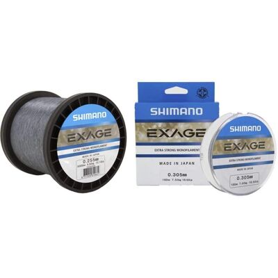 SHIMANO FISHING Exage 5000 M Gris Monofilament Line SHIMANO FISHING Exage 5000 M Gris Monofilament Line
