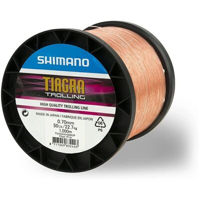 Shimano Tiagra Trolling 30LBs Pink Nylon - Angelschnur Shimano Tiagra Trolling 30LBs Pink Nylon - Angelschnur