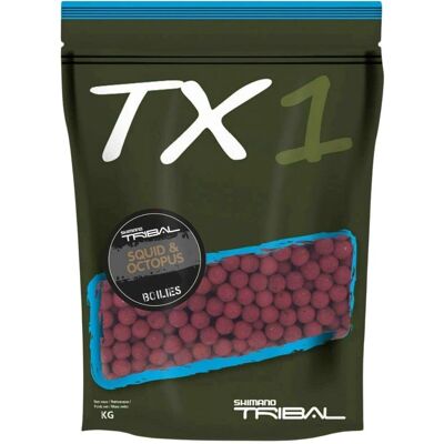 Shimano Appâts Tx1 Calmar & Poulpe 1kg Marron 20 mm - Publicité Shimano Appâts Tx1 Calmar & Poulpe 1kg Marron 20 mm - Publicité