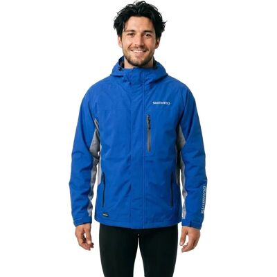 Shimano M Blå regnjacka - Regnkläder Shimano M Blå regnjacka - Regnkläder