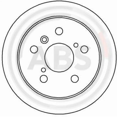 A.B.S. Disco freno 16229 - Disco di freno A.B.S. Disco freno 16229 - Disco di freno