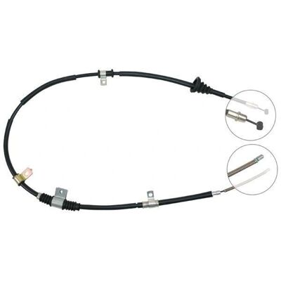 A.b.s. K10907 - Parkeringsbremsekabel til Hyundai Lantra Trommelbremse A.b.s. K10907 - Parkeringsbremsekabel til Hyundai Lantra Trommelbremse