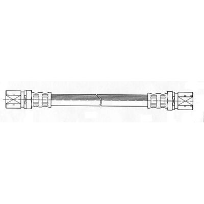 A.B.S. Brake Hose - 240mm Length, M10x1.25 Thread - Fiat 126/500/238 A.B.S. Brake Hose - 240mm Length, M10x1.25 Thread - Fiat 126/500/238