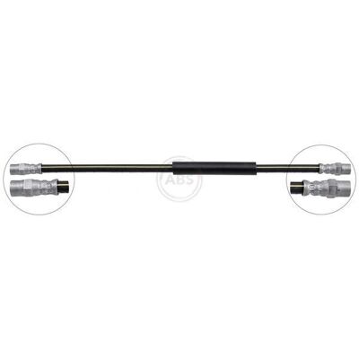 A.B.S. SL 2846 Bremsschlauch - 405mm Länge - Für Volkswagen Transporter 3 A.B.S. SL 2846 Bremsschlauch - 405mm Länge - Für Volkswagen Transporter 3