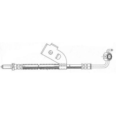 A.B.S. SL 3705 Flexibler Bremsschlauch - Bremsleitung A.B.S. SL 3705 Flexibler Bremsschlauch - Bremsleitung